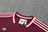 Mens Bayern Munich Short Training Suit Burgundy 2025/26