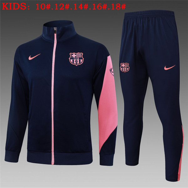 Kids Barcelona Jacket + Pants Training Suit Royal 2025/26