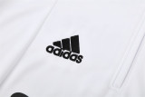 Mens Real Madrid Retro Training Top White 2004/05