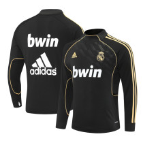 Mens Real Madrid Retro Training Top Black 2011/12