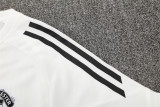 Mens Manchester United Short Training Suit White 2025/26