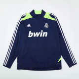 Mens Real Madrid Retro Training Top Royal 2012/13