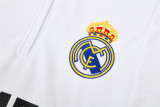 Mens Real Madrid Retro Training Top White 2004/05