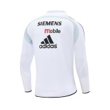 Mens Real Madrid Retro Training Top White 2004/05