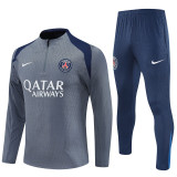 Mens PSG Training Suit Grey 2025/26