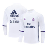 Mens Real Madrid Retro Training Top White 2016/17