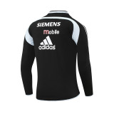 Mens Real Madrid Retro Training Top Black 2004/05
