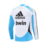 Mens Real Madrid Retro Training Top White 2012/13