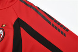 Mens AC Milan Retro Training Top Red 2005/06