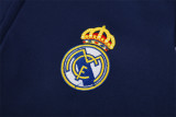 Mens Real Madrid Retro Training Top Royal 2003/04