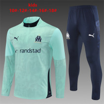 Kids Olympique Marseille Training Suit Green 2025/26