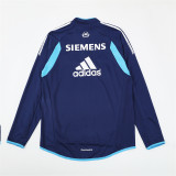 Mens Real Madrid Retro Training Top Royal 2005/06
