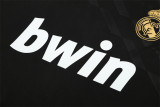 Mens Real Madrid Retro Training Top Black 2011/12
