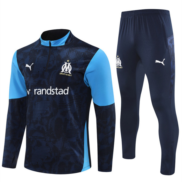 Mens Olympique Marseille Training Suit Royal 2025/26