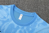 Mens Manchester City Short Training Suit Blue 2025/26