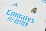 Mens Real Madrid Short Training Suit White 2025/26