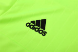 Mens Real Madrid Retro Training Top Fluorescent Green 2015/16