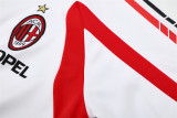 Mens AC Milan Retro Training Top White 2005/06