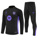 Mens Barcelona Training Suit Black 2025/26