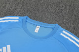 Mens Real Madrid Short Training Suit Blue 2025/26