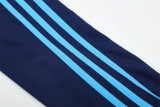 Mens Real Madrid Retro Training Top Royal 2009/10