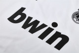 Mens Real Madrid Retro Training Top White 2011/12