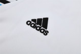 Mens Real Madrid Retro Training Top White 2003/04