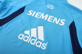 Mens Real Madrid Retro Training Top Blue 2005/06