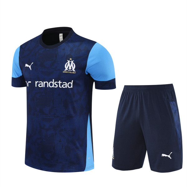 Mens Olympique Marseille Short Training Suit Royal 2025/26