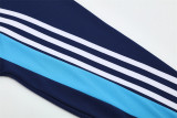 Mens Real Madrid Retro Training Top Royal 2003/04