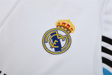 Mens Real Madrid Retro Training Top White 2003/04