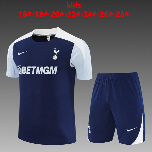 Kids Tottenham Hotspur Short Training Suit Royal 2025/26