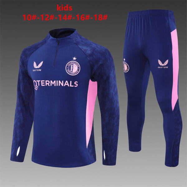 Kids Feyenoord Training Suit Royal 2025/26