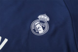 Mens Real Madrid Retro Training Top Royal 2016/17