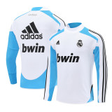 Mens Real Madrid Retro Training Top White 2012/13
