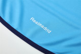 Mens Real Madrid Retro Training Top Blue 2005/06