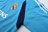 Mens Real Madrid Retro Training Top Blue 2005/06