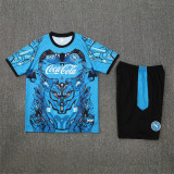 Mens Napoli Short Training Suit Blue 2025/26