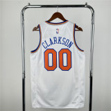 Mens New York Knicks Nike Black 2020/21 Swingman Jersey - Association Edition