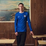 Mens Chelsea Home Authentic Jersey Long Sleeve 2025/26- Match