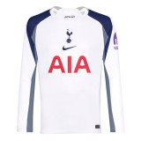 Mens Tottenham Hotspur Home Jersey Long Sleeve 2025/26