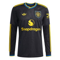 Mens Manchester United Third Jersey Long Sleeve 2025/26