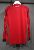 Mens Manchester United Home Authentic Jersey Long Sleeve 2025/26 - Match