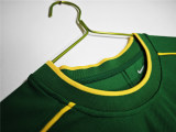 Mens Brazil Retro Goalkeeper Green Jersey 1998