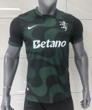Mens Sporting Portugal Third Black Jersey 2025/26