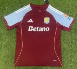 Mens Aston Villa Home Jersey 2025/26