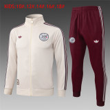 Kids Ajax Jacket + Pants Training Suit Cream 2025/26