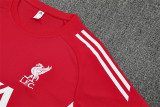 Mens Liverpool Short Training Suit Red 2025/26
