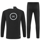 Mens Chelsea Training Suit Black 2025/26