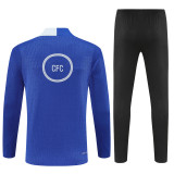 Mens Chelsea Training Suit Blue 2025/26
